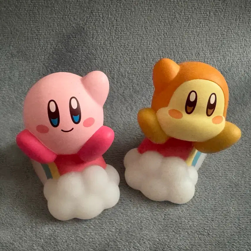 [BUNJANG] Kirby and Waddle Dee Rainbow Figure Bundle Set / (일괄)별의커비 커비 웨이들디 무지개 피규어