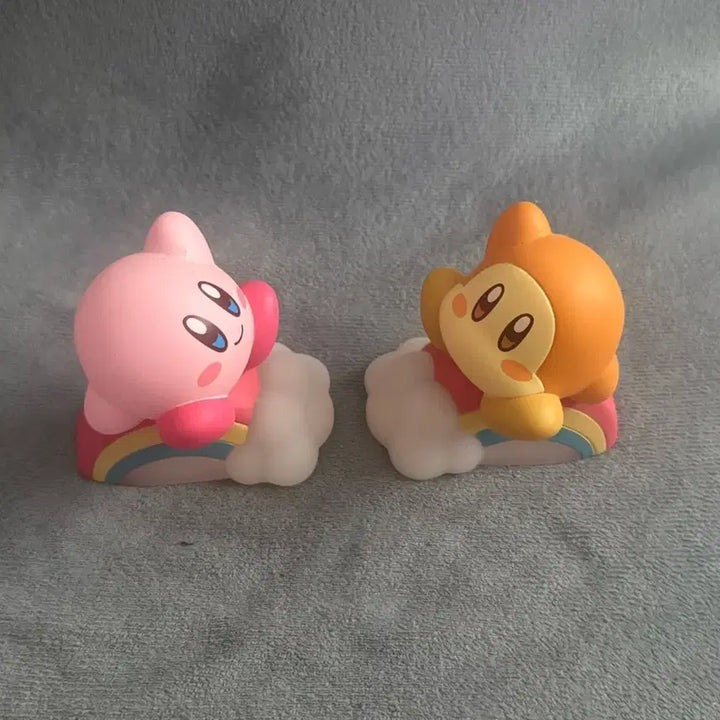 [BUNJANG] Kirby and Waddle Dee Rainbow Figure Bundle Set / (일괄)별의커비 커비 웨이들디 무지개 피규어