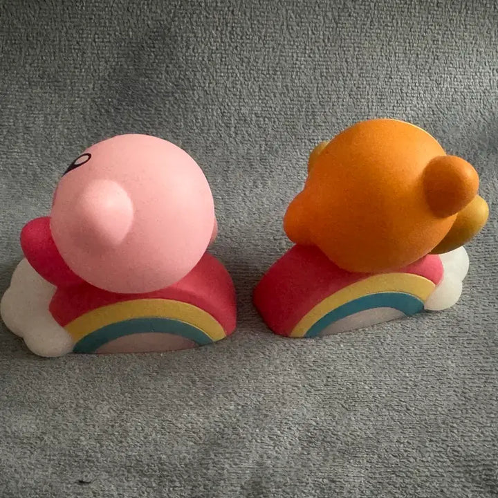 [BUNJANG] Kirby and Waddle Dee Rainbow Figure Bundle Set / (일괄)별의커비 커비 웨이들디 무지개 피규어