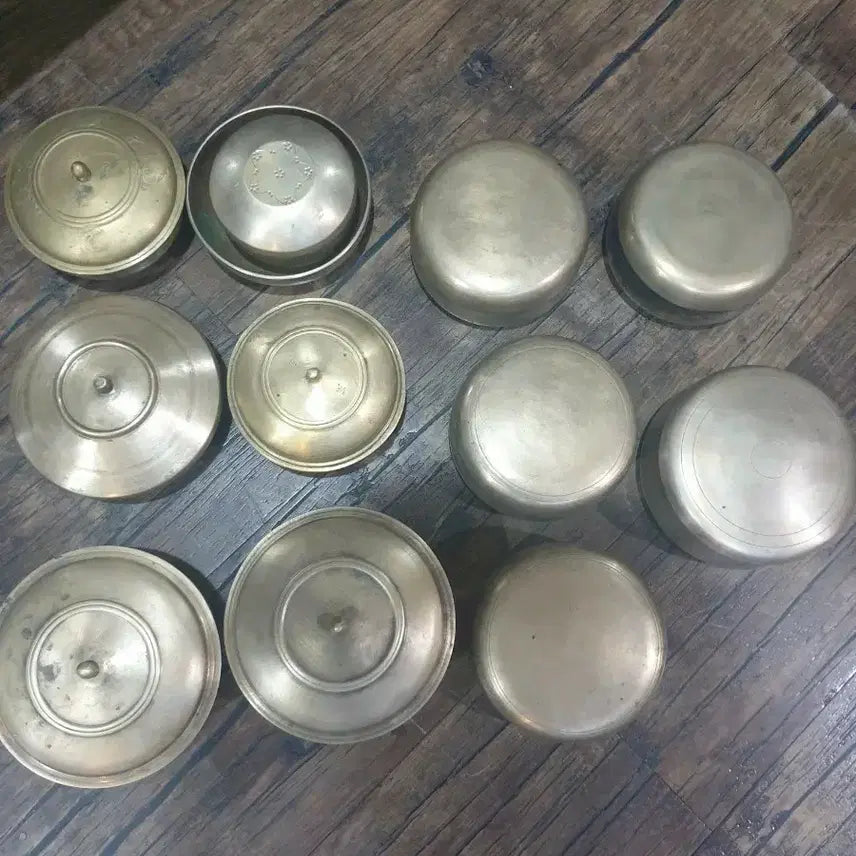 [BUNJANG] Vintage Brassware Bundle / 옛날 놋그릇 일괄 입니다