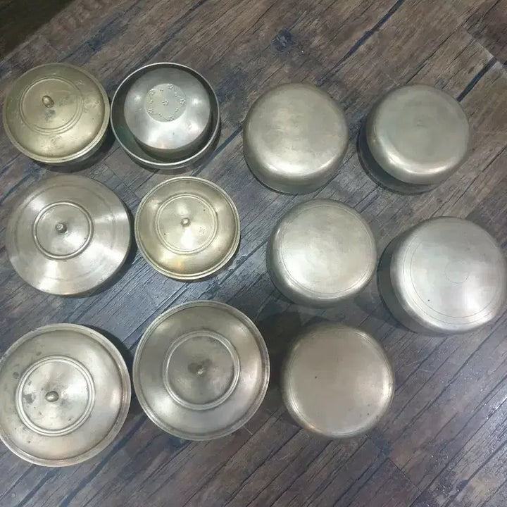 [BUNJANG] Vintage Brassware Bundle / 옛날 놋그릇 일괄 입니다
