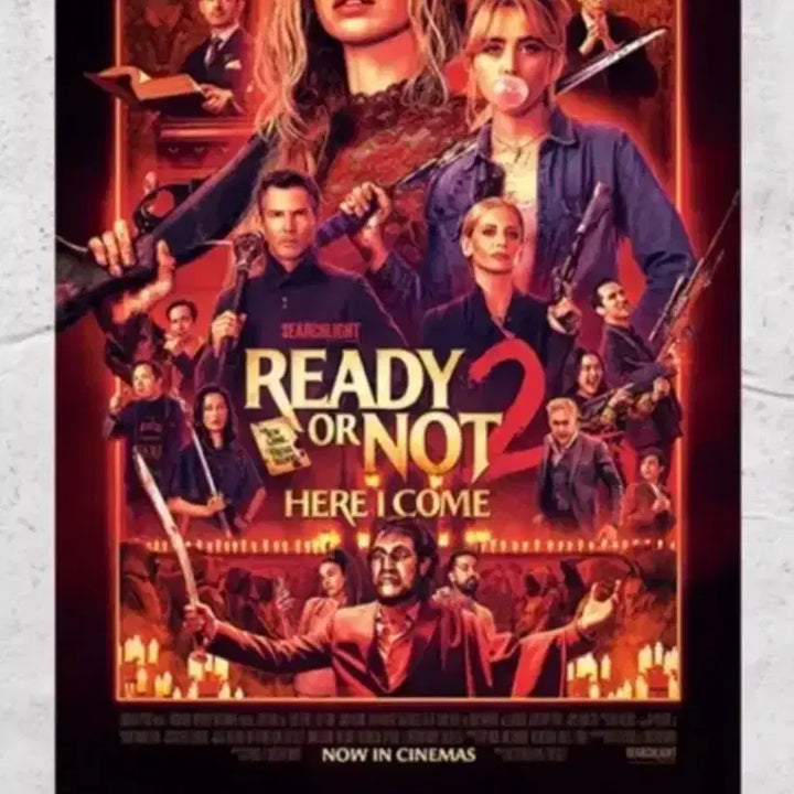 [BUNJANG] Ready or Not 2 Death Match A3 Poster / 레디오어낫 2 죽음의 숨바꼭질 포스터