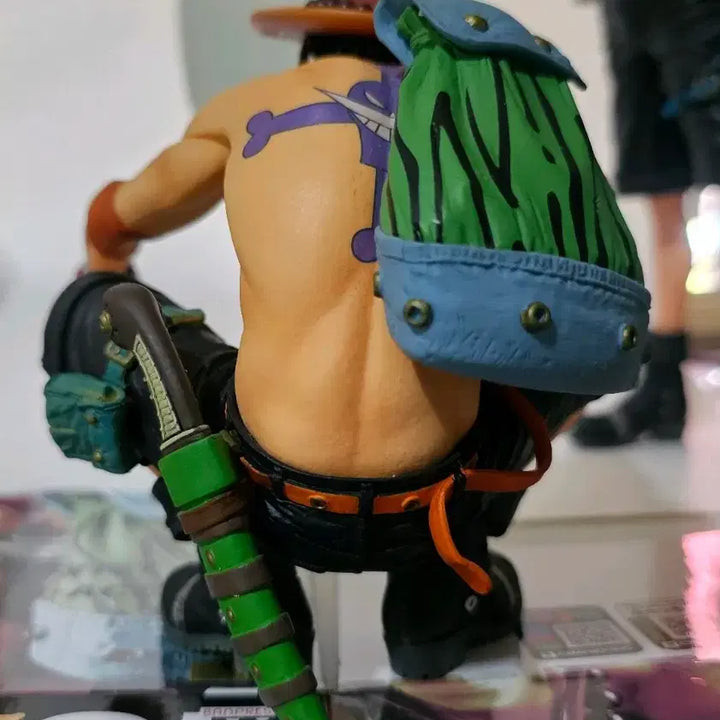 [BUNJANG] One Piece King of Artist Ace Figure Bundle Set (Gold Cat &amp; Navy Version) / 풀박)원피스 킹오브아티스트 에이스 반프레스토 피규어 금고양이