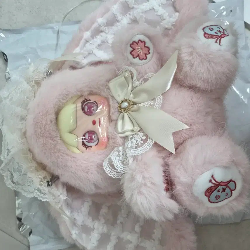 [BUNJANG] Mochichi Pink Main Friend Doll / 베이비 쓰리 인형(모치치)