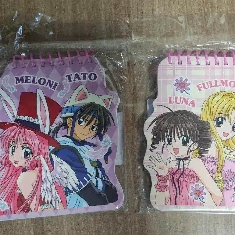 [BUNJANG] Moonlight Angel Fullmoon Tato Wadiz Bundle Set Notebook / (일괄)달빛천사 풀문 타토 와디즈 노트 수첩