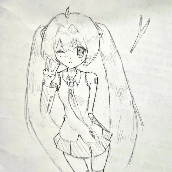 [BUNJANG] Custom Hand-Drawn Illustration Commission / 손그림 커미션