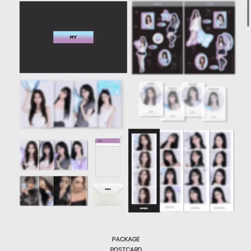 [BUNJANG] Aespa MY Membership Fanclub Kit Sealed / 에스파 마이 멤버십 팬클럽 키트 미개봉 새제품