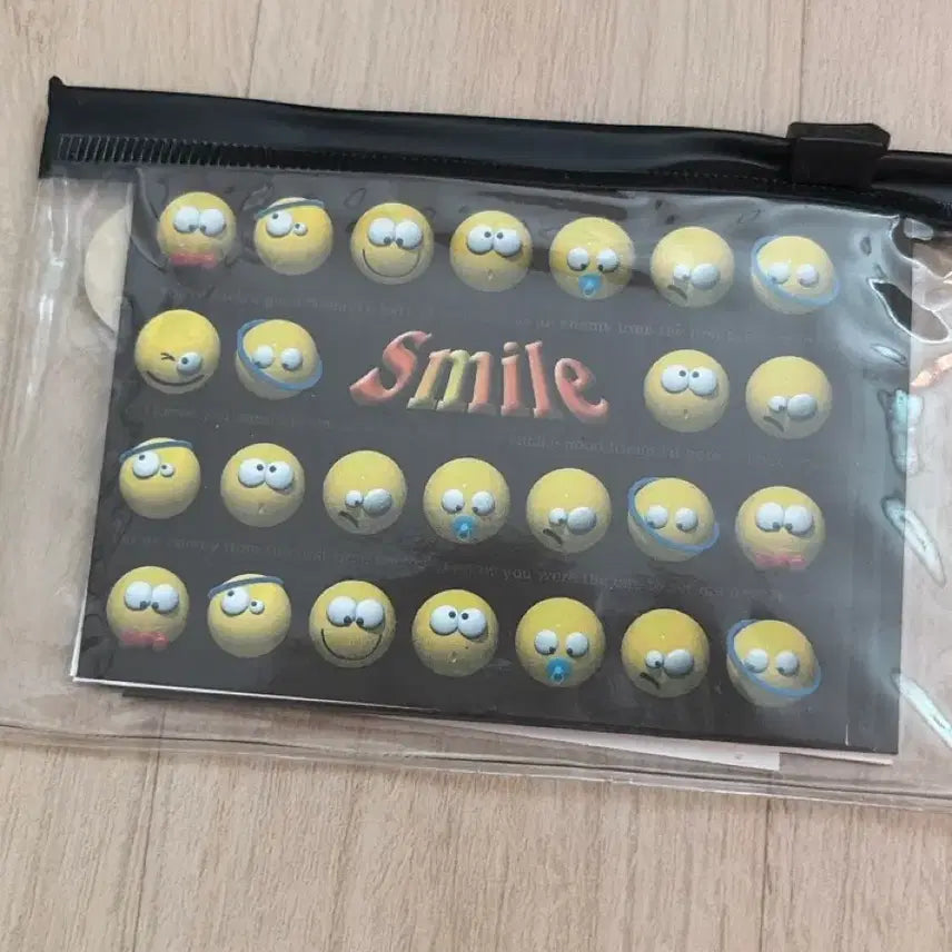 [BUNJANG] Post103 Letter Set with Smile Stickers / 고전문구 post103 레터세트 스마일 스티커포함