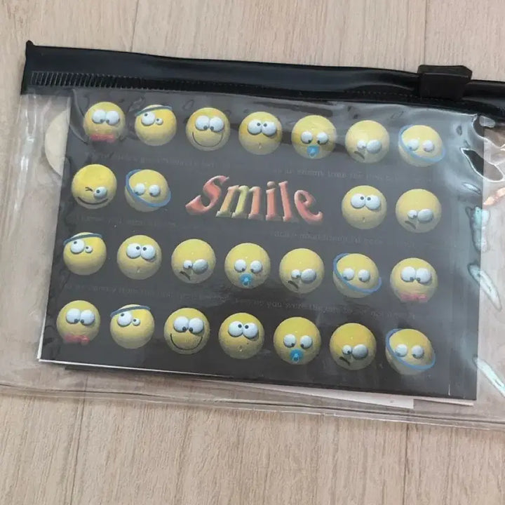 [BUNJANG] Post103 Letter Set with Smile Stickers / 고전문구 post103 레터세트 스마일 스티커포함
