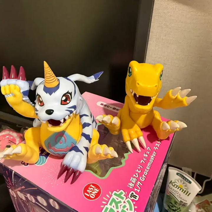 [BUNJANG] Ichiban Kuji Agumon &amp; Gabumon C Prize Figure Set / 제일복권 아구몬 파피몬 c상 이치방쿠지