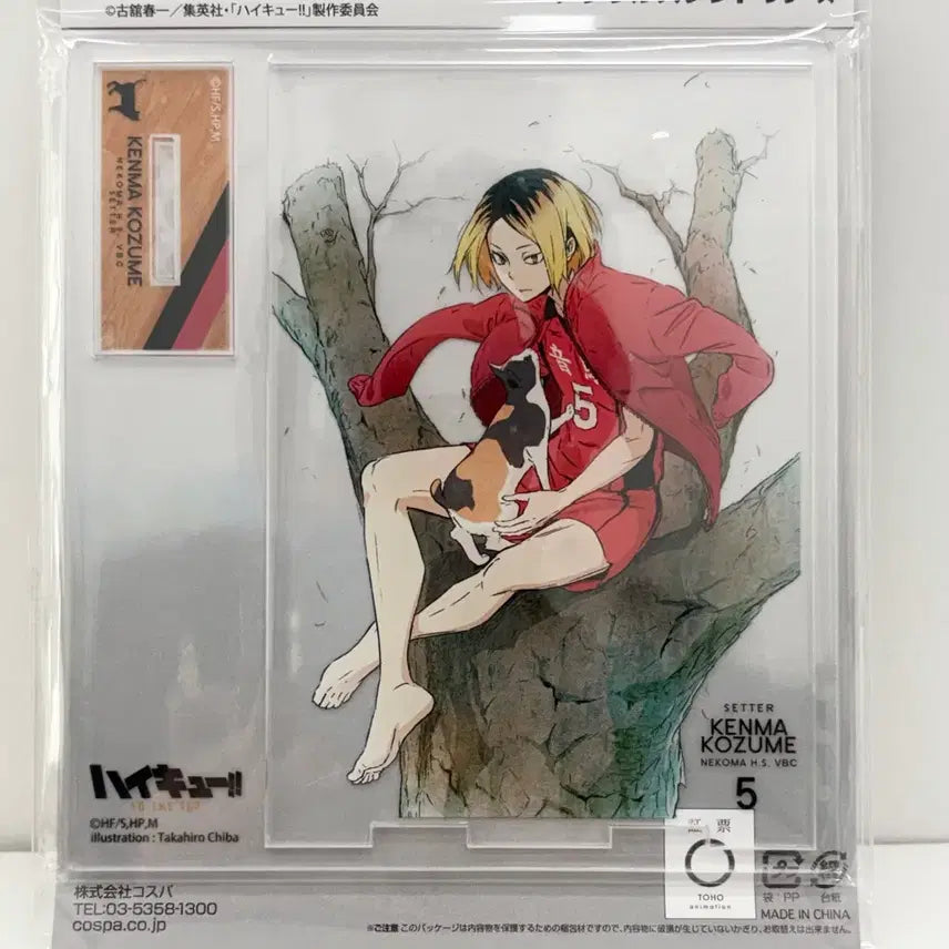 [BUNJANG] Haikyu!! Kozume Kenma Barefoot Acrylic Stand To The Top / (미개봉) 하이큐 코즈메 켄마 코스파 맨발 아크릴 스탠드 to the top