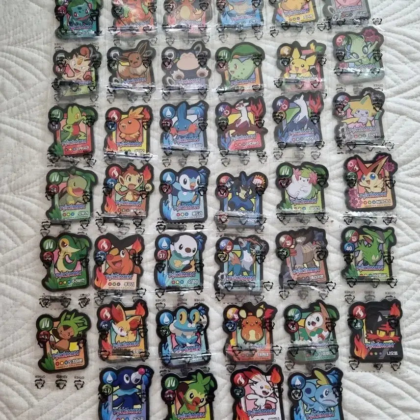 [BUNJANG] Pokemon Monster Cookie Magnet / 포켓몬몬스터쿠키 마그넷