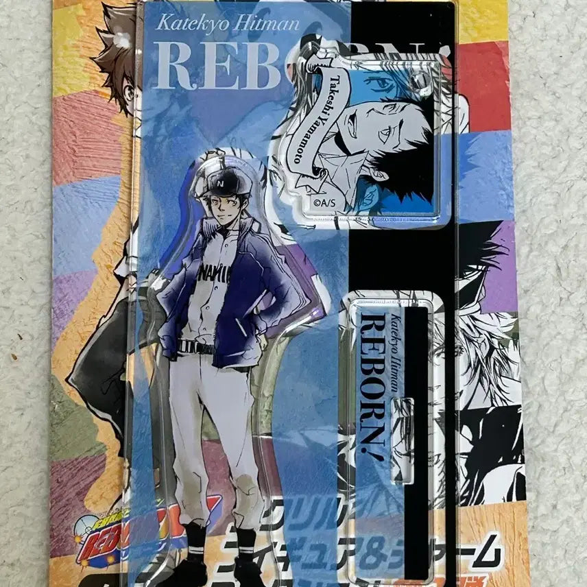 [BUNJANG] Reborn! Yamamoto Takeshi Original Art Acrylic Stand / 가정교사 히트맨 리본 가히리 점프샵 원화 아크릴 야마모토 타케시