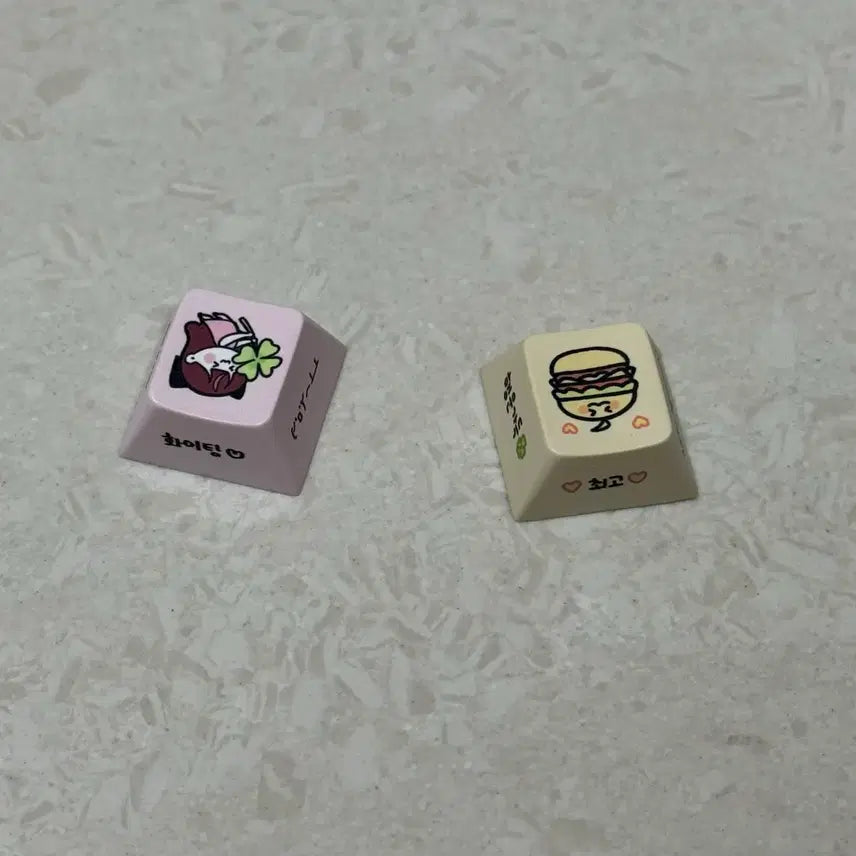 [BUNJANG] Isegye Idol Jingburger Jururu Bundle Set Keycaps / 급처 일괄)이세계아이돌 이세돌 징버거 주르르 키캡양도