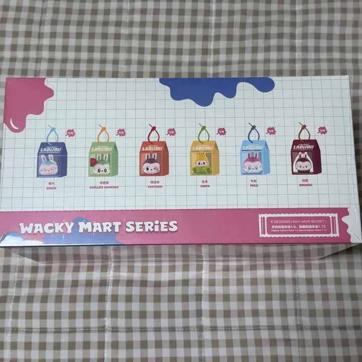 [BUNJANG] Labubu Suspicious Convenience Store Series Pinchi Keychain Set (Full Box) / (새상품, 풀박스) 라부부 수상한 편의점 시리즈 핀치 키링 6종 풀박스