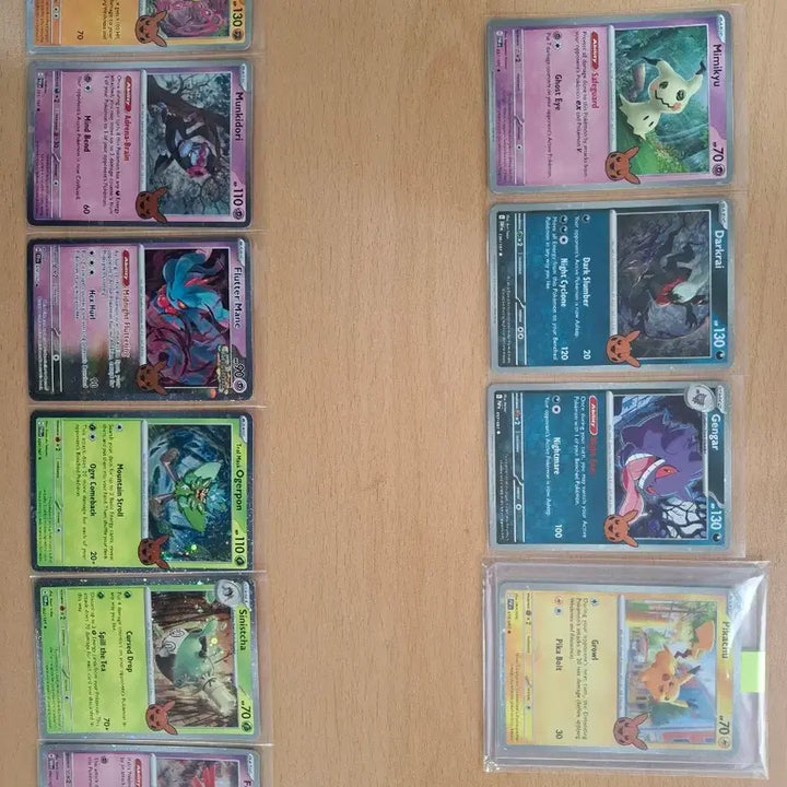 [BUNJANG] Pokemon Halloween 2024 Holo Swirl Full Set Photocard / 북미 할로윈 2024 홀로(스월) 카드 전종 판매합니다^^
