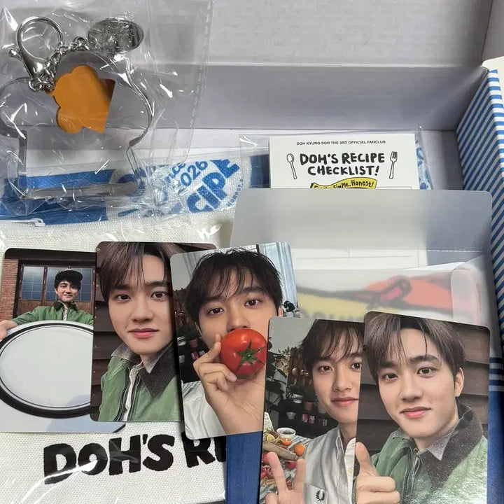 [BUNJANG] EXO D.O. (Do Kyungsoo) 3rd Membership Kit Photocard Set / 도경수 멤버십 키트 양도 3기 멤버쉽 포카 엑소 디오