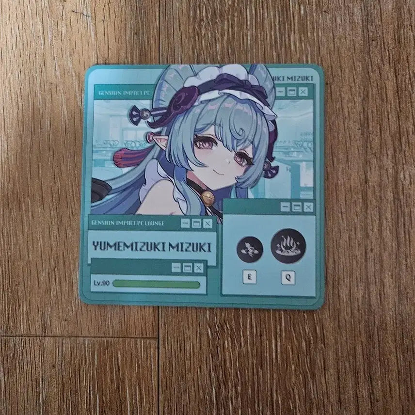 [BUNJANG] Genshin Impact PC Lounge Yumemizuki Mizuki Coaster / 원신 pc라운지 유메미즈키 미즈키 코스터