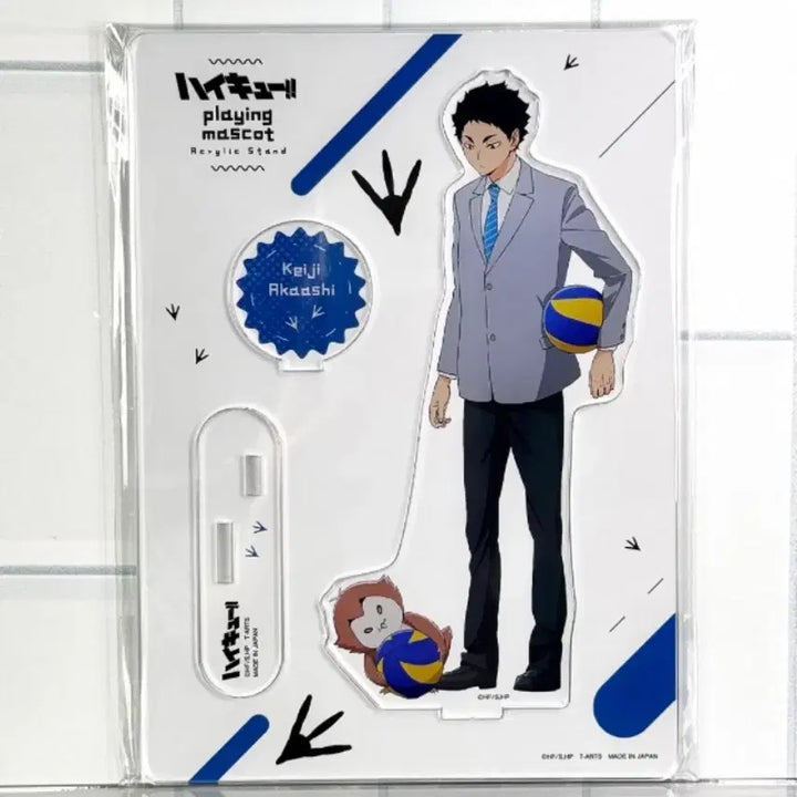 [BUNJANG] Haikyu!! Mascot Acrylic Standee Bundle Set (Akashi &amp; Bokuto) - Sealed / [미개봉/일괄] 하이큐 마스코트 아크릴