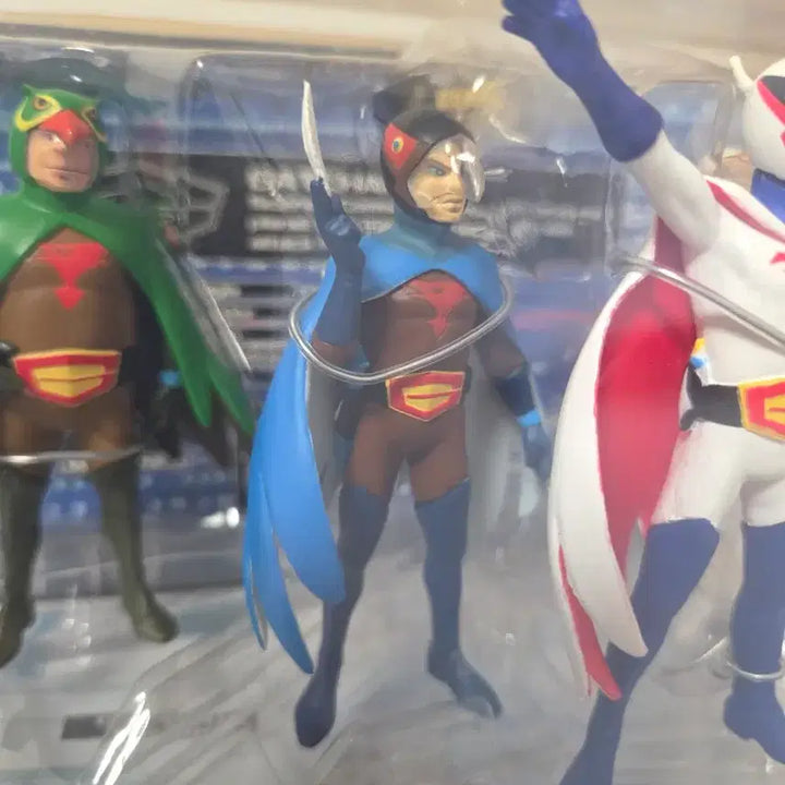 [BUNJANG] Gatchaman Eagle Five Figure Set (Unsealed) / 독수리오형제 갓챠맨 피규어 세트 유니파이브 미개봉