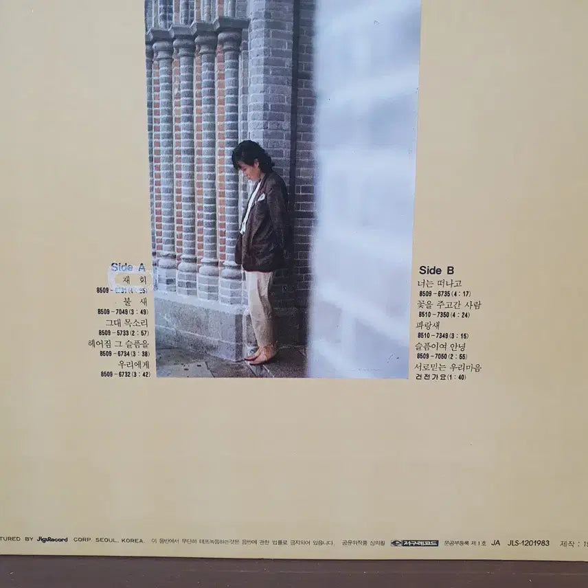 [BUNJANG] Namgung Ok-bun Vol.1 Reunion / You Left LP 1985 Jigu Records / 남궁옥분 Vol.1 재회/너는 떠나고 LP 1985 지구레코드