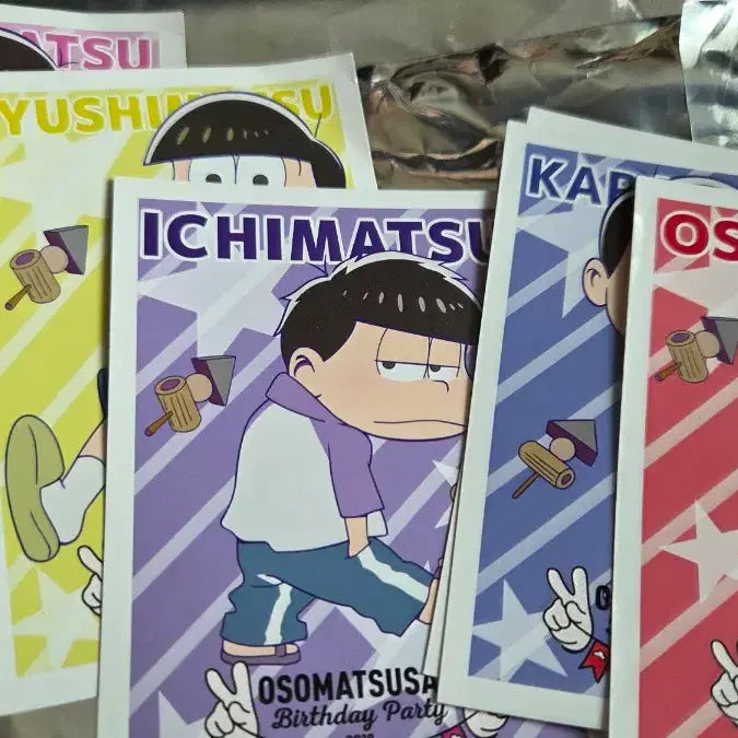 [BUNJANG] Osomatsu-san Merchandise Bundle Set / 오소마츠상 굳즈 일괄