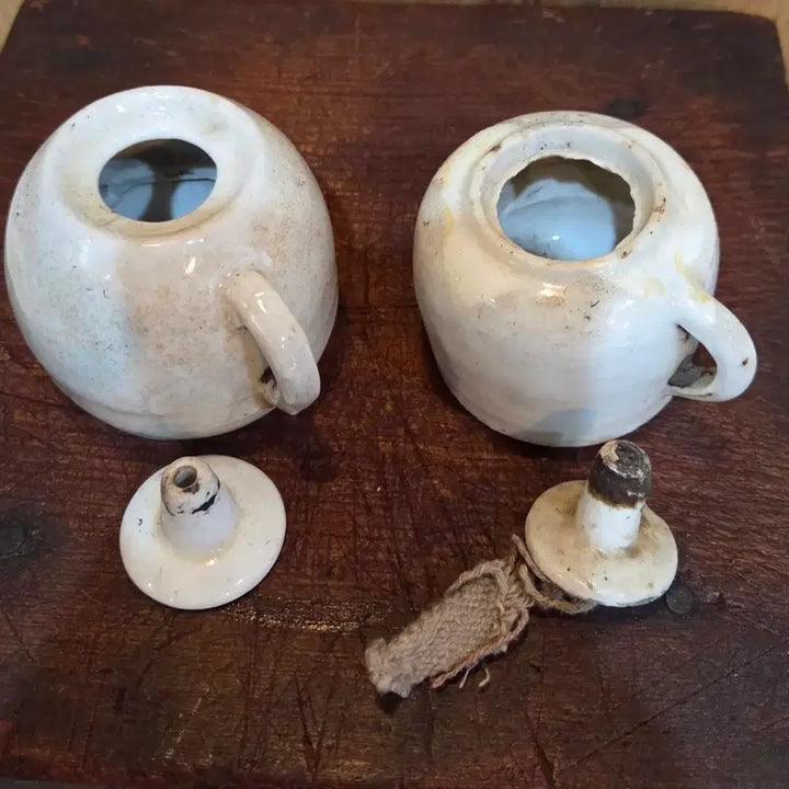 [BUNJANG] Pair of Long-Aged Eosagi Horns / 오랜세월의 외사기 호롱 2점