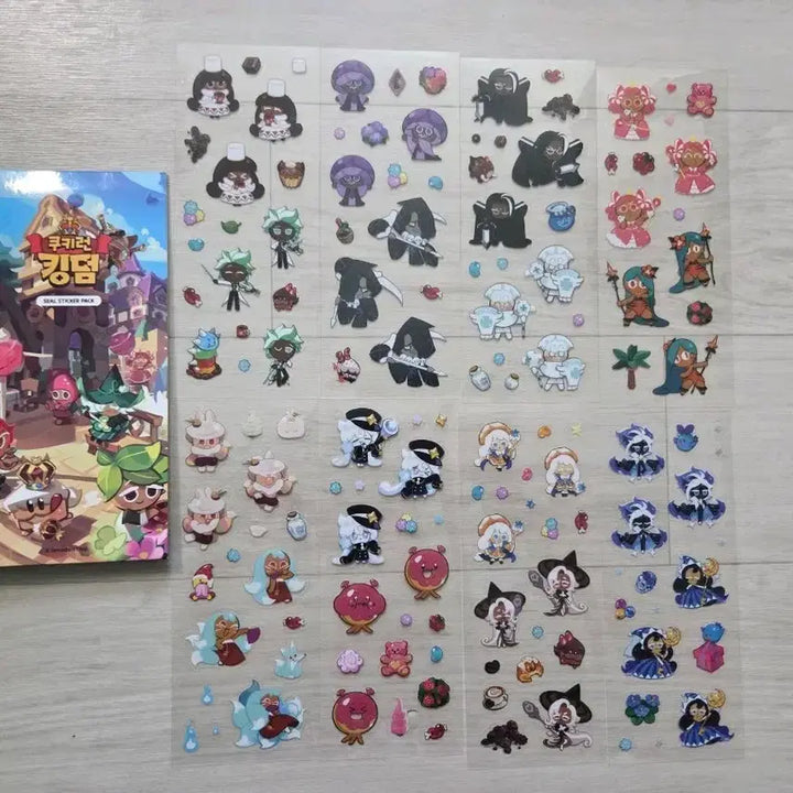 [BUNJANG] Cookie Run Kingdom Special Seal Sticker Pack / 쿠키런킹덤 스페셜 씰스티커팩