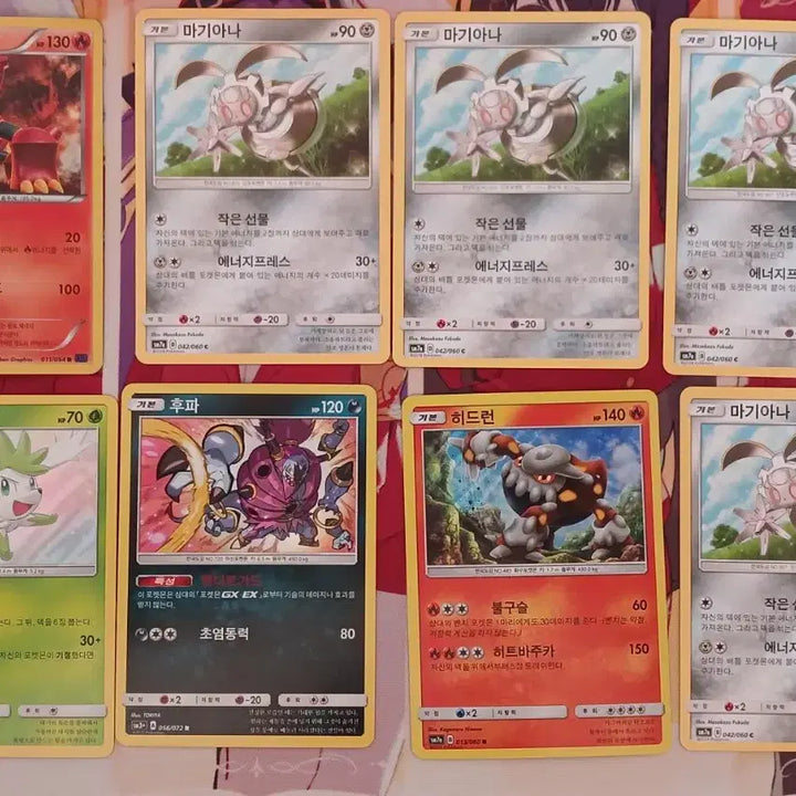 [BUNJANG] Pokemon Cards Reshiram &amp; Zekrom Legendary Set / 포켓몬카드 제크로무 / 레시라무 +전설 16장