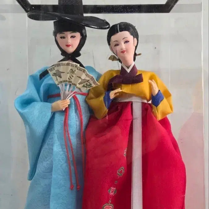 [BUNJANG] Korean Traditional Bride and Groom Dolls / 근대사 / 신랑각시 인형