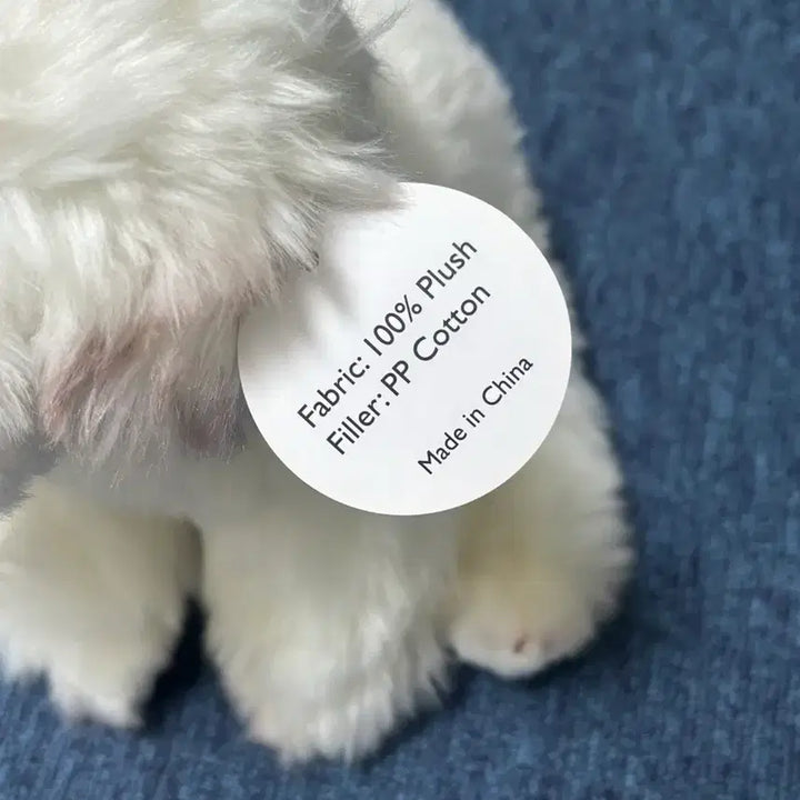 [BUNJANG] Miss Bloom Realistic Puppy Plush Toy / 미스블룸 강아지 인형