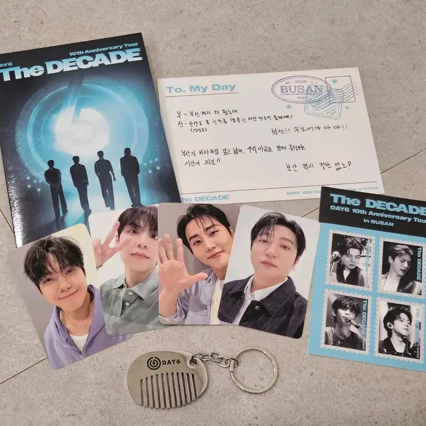 [BUNJANG] Day6 The Decade Busan Concert First Day Entrance Kit / day6 데이식스 부산콘서트 첫콘 입장키트 (2026 The Decade