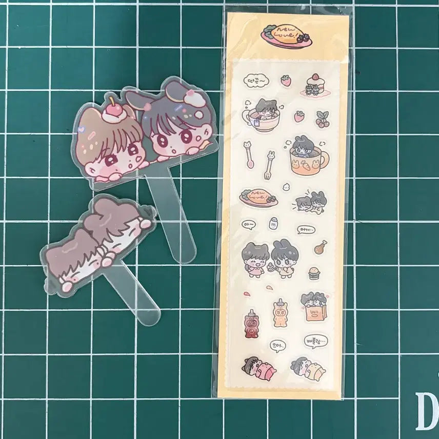 [BUNJANG] NCT Jaehyun Doyoung Startz Photoprop Sticker Bundle Set / 엔시티 재현 도영 시작즈 복됴님 포토프랍 스티커 일괄 양도