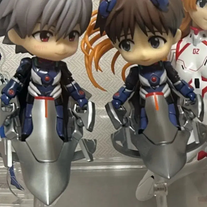 [BUNJANG] Evangelion Nendoroid Shinji &amp; Kaoru Plugsuit Ver. Figures / 에반게리온 넨도로이드 신지,카오루 플러그슈트 ver 일괄