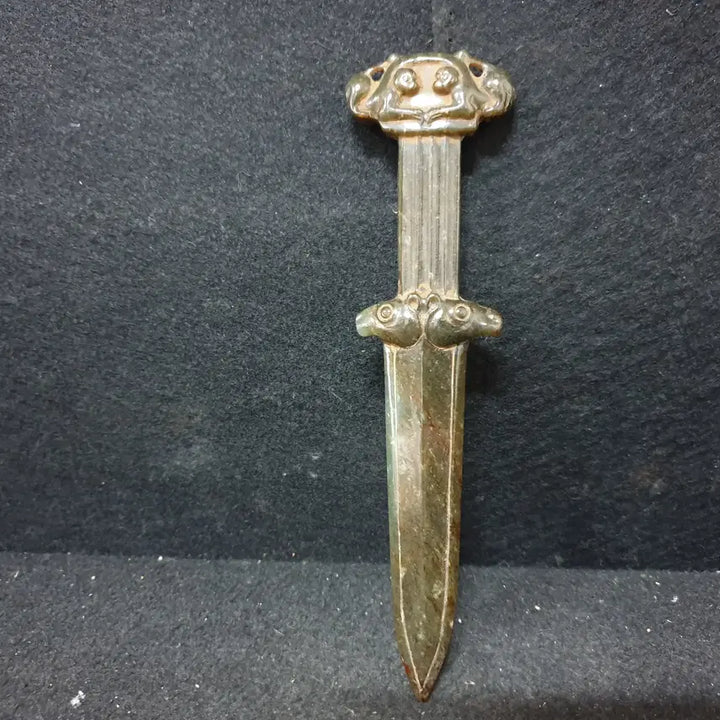 [BUNJANG] Excavated Jade Sword from the Warring States Period / (수원만물)출토 화전옥 옥검