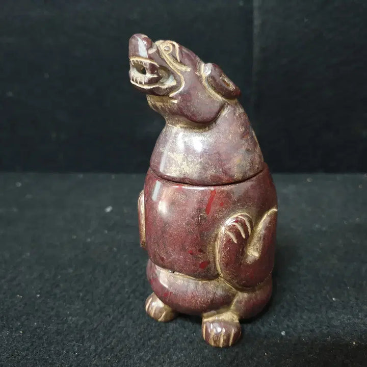 [BUNJANG] Excavated Animal Sculpture Jade Box / (수원만물)출토 동물상 옥함