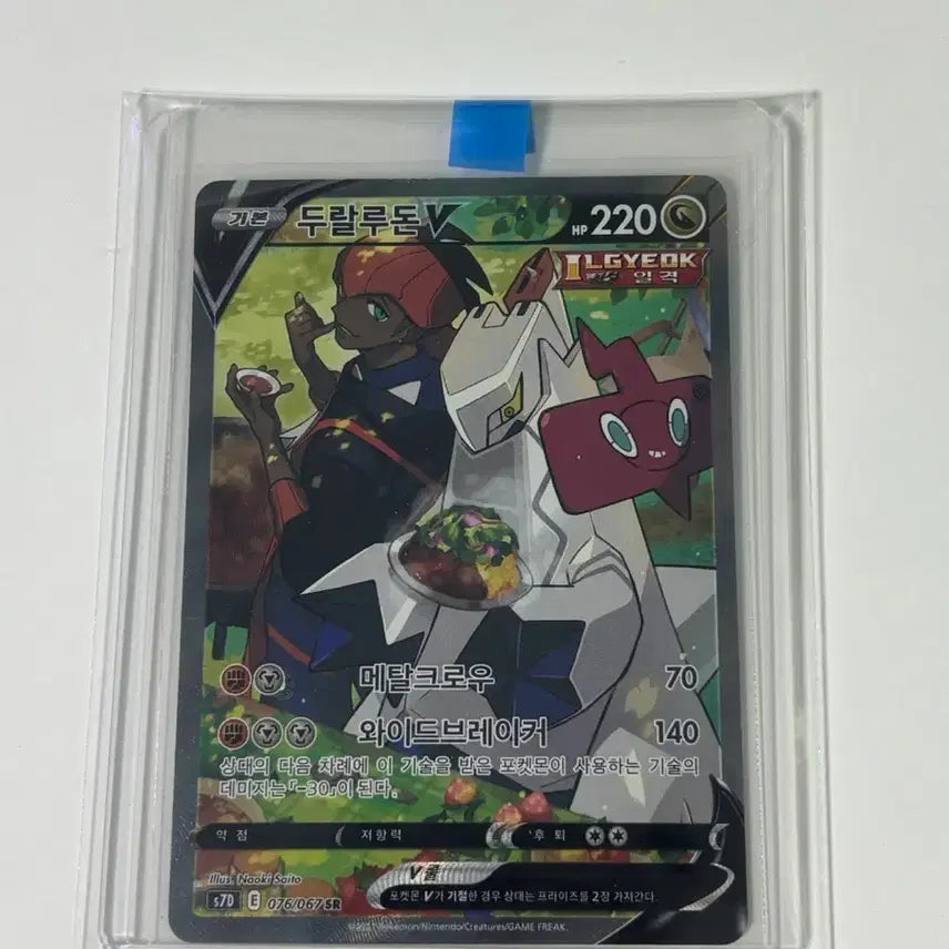 [BUNJANG] Pokemon Card DurudonV SR Special Edition / 포켓몬카드 두랄루돈v SR 특일