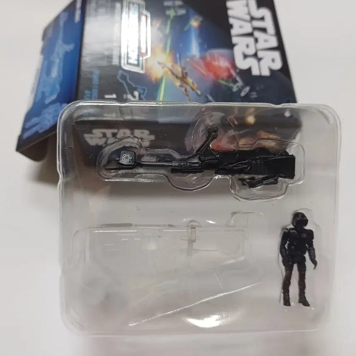 [BUNJANG] Micro Galaxy Squadron Star Wars Chase Set - Shadow Scout Trooper &amp; Speeder Bike / 마이크로갤럭시 스타워즈 스쿼드론 기체+미니피규어 세트 레어 미사용 새상품