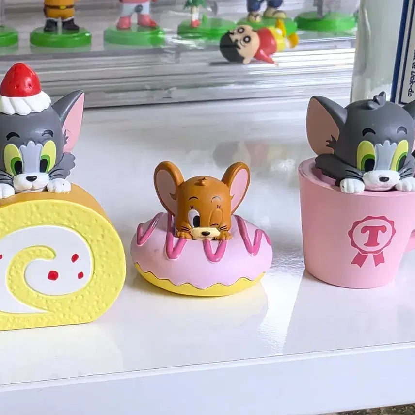 [BUNJANG] Tom and Jerry Dessert Gachapon Set / 톰과제리 디저트 가챠