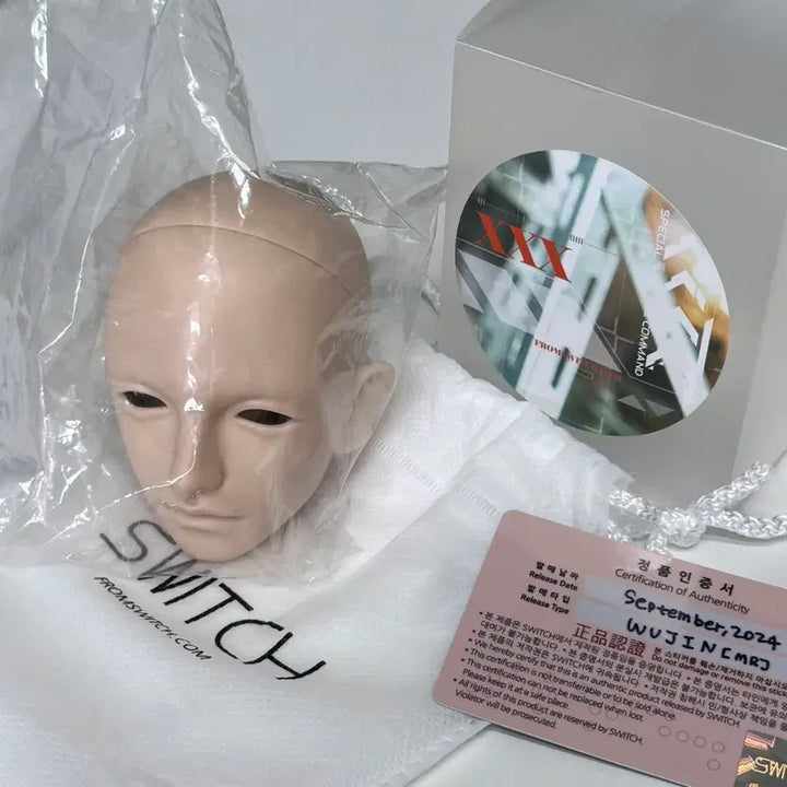 [BUNJANG] Switch Woojin 70cm Male Ball Jointed Doll Head &amp; Body / 구관 스위치 우진 sd 70 본체 구체관절인형 남아  헤드 바디
