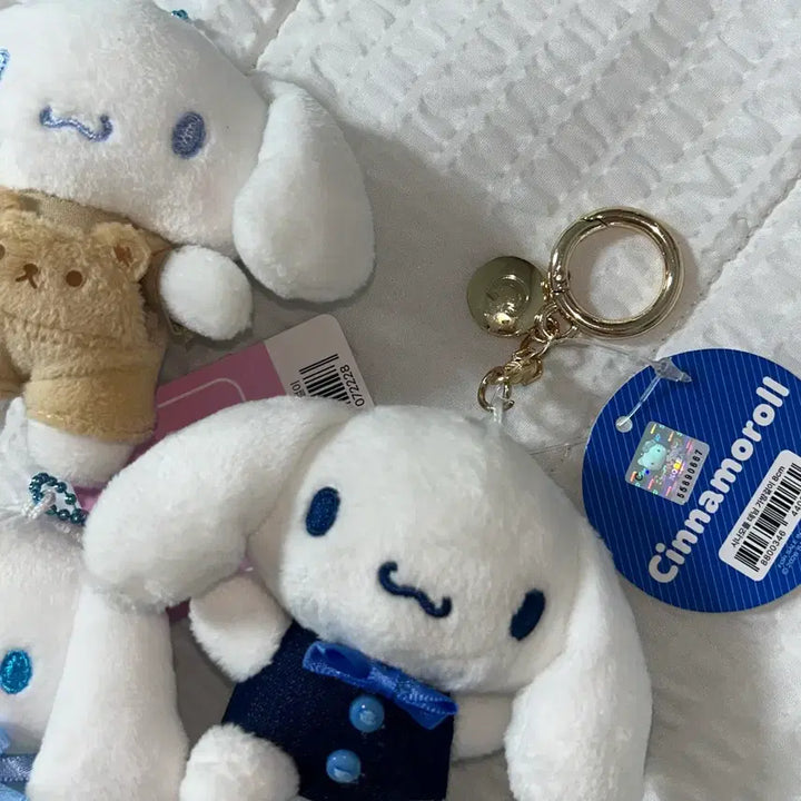 [BUNJANG] Sanrio Cinnamoroll Plush Toy Bundle Set / 산리오 시나모롤 인형 4종 일괄