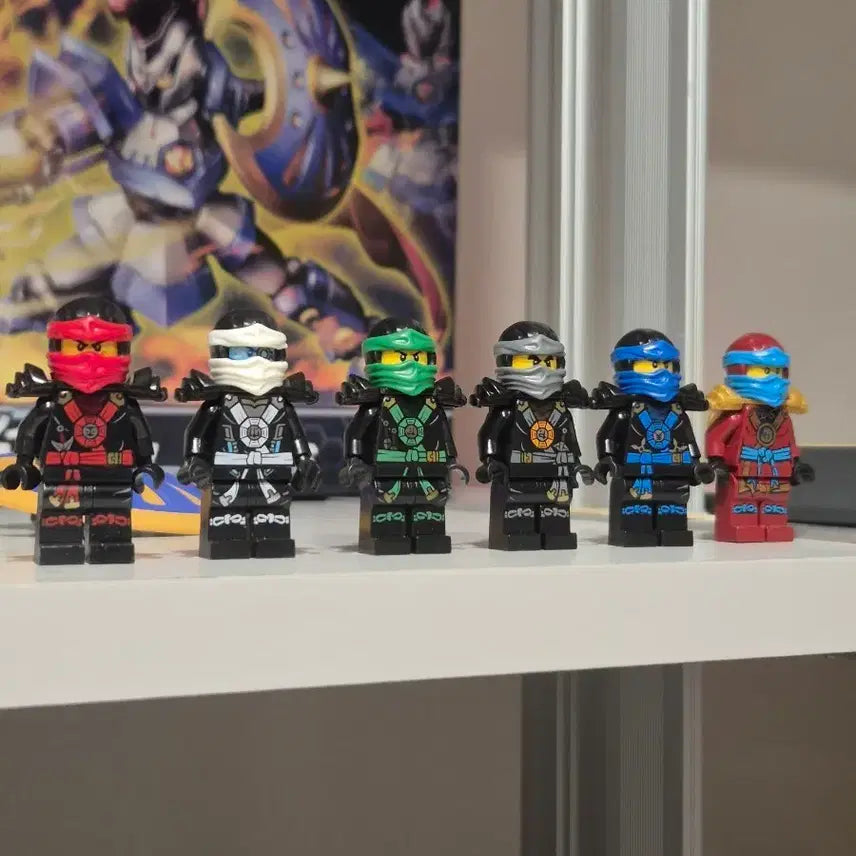 [BUNJANG] LEGO Ninjago Deepstone 6-Figure Set / 레고 닌자고 피규어 딥스톤