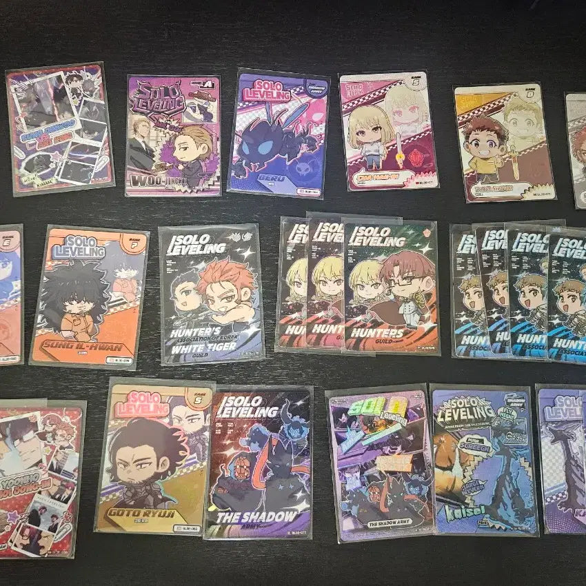 [BUNJANG] Solo Leveling Card Bundle Set / 나혼자만레벨업카드 일괄판매