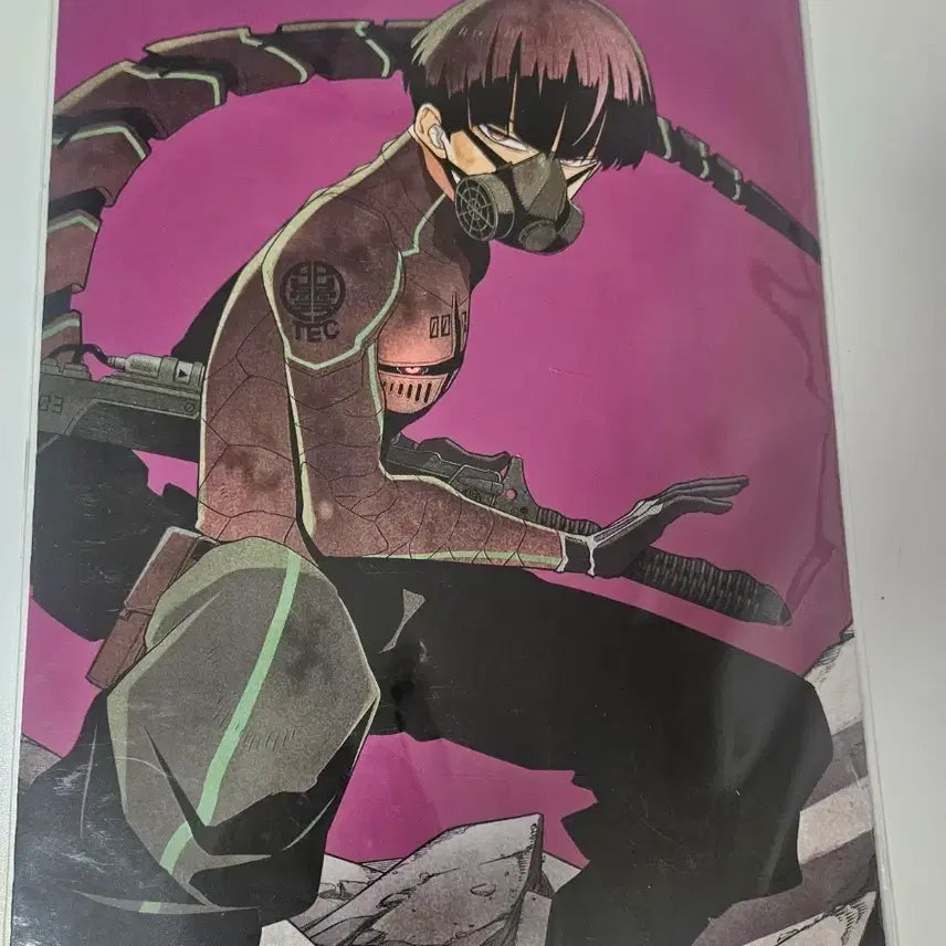 [BUNJANG] Kaiju No. 8 Hoshina Illustration Board (A3 Size, Sealed) / 미개봉 괴수8호 호시나 일러스트 보드