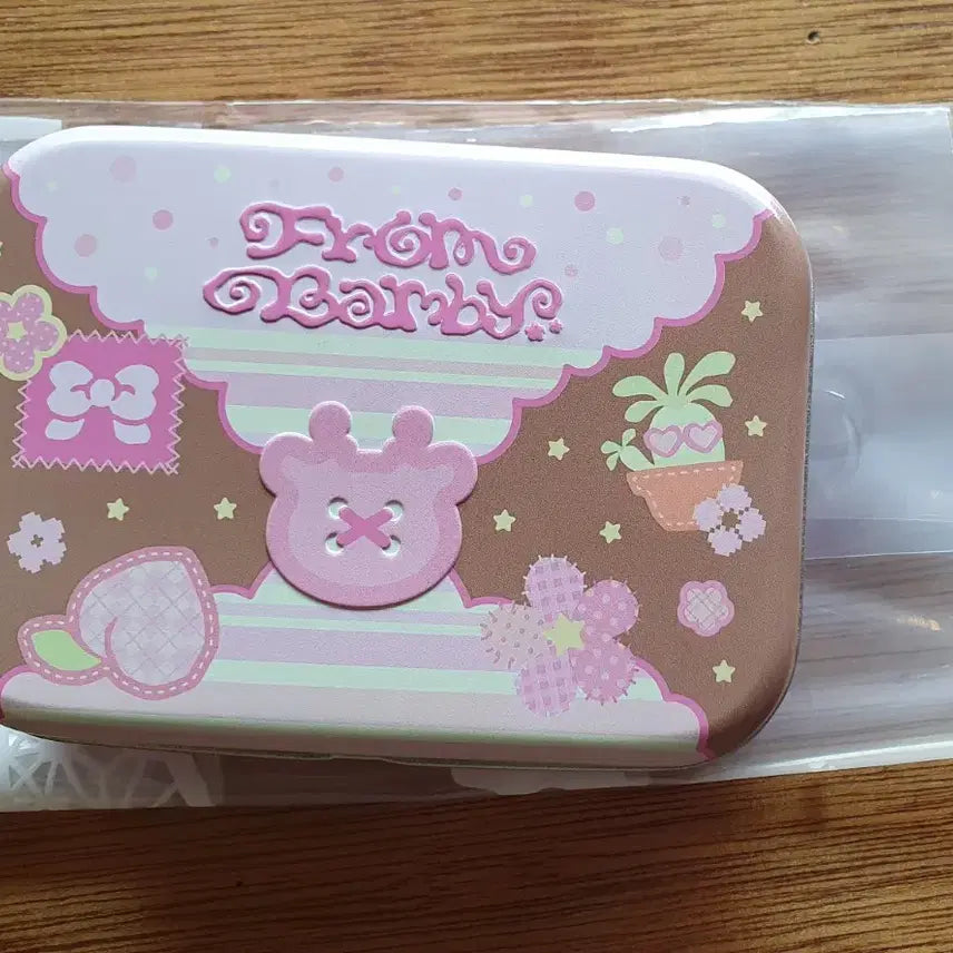 [BUNJANG] P NATION PLAVE Bambi Birthday Tin Case / 플레이브 십카페 밤비 생일 틴케이스