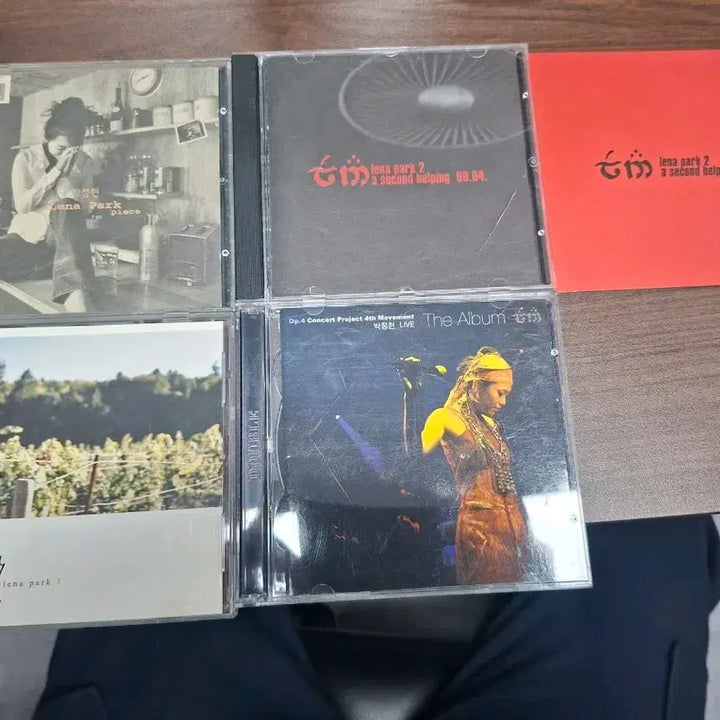 [BUNJANG] Lena Park Early Albums Bundle Set (4 CDs) / 박정현 CD 앨범 4개 1집~3집,콘서트 라이브 2cd 일괄