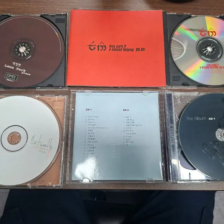 [BUNJANG] Lena Park Early Albums Bundle Set (4 CDs) / 박정현 CD 앨범 4개 1집~3집,콘서트 라이브 2cd 일괄