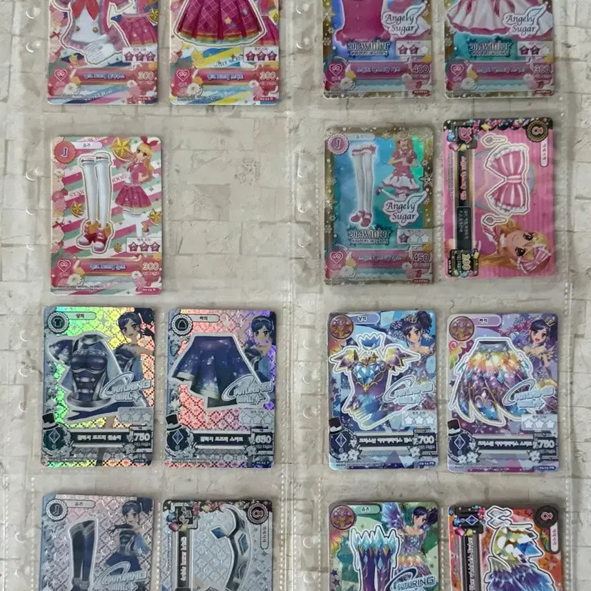 [BUNJANG] Aikatsu Rare Cards Lime, Marine, Bora, Luna, Sky, Yuri / 아이엠스타 아이카츠 희귀카드 라임 마린 보라 루나 하늘 유리