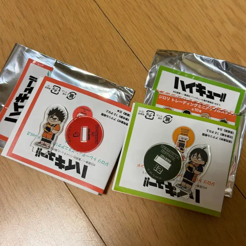 [BUNJANG] Haikyuu!! Nishinoya Yuu &amp; Yamaguchi Tadashi Acrylic Stand Set / 하이큐 아크릴 스탠드 니시노야 야마구치