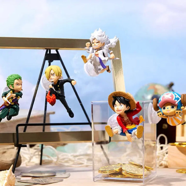 [BUNJANG] MegaHouse One Piece Tobu Masu Figures (Set of 6) - Sealed / (미개봉) 6종 원피스 토비마스 피규어 루피 쵸파 조로 상디 가챠
